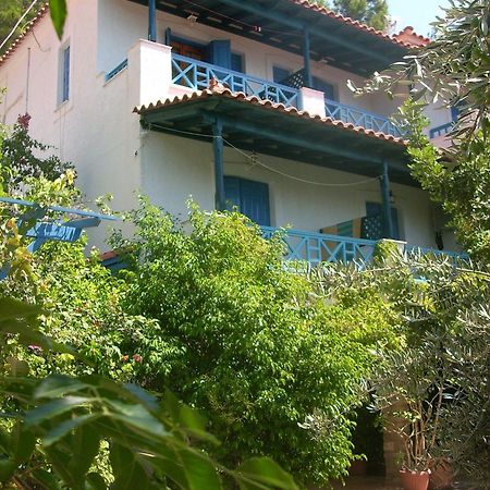 Blue Horizon Apartment Marathokampos Bagian luar foto