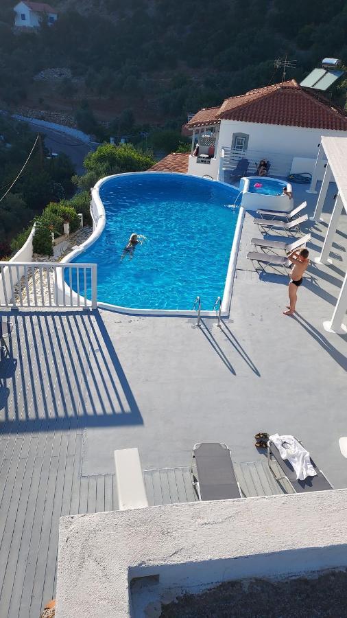 Blue Horizon Apartment Marathokampos Bagian luar foto