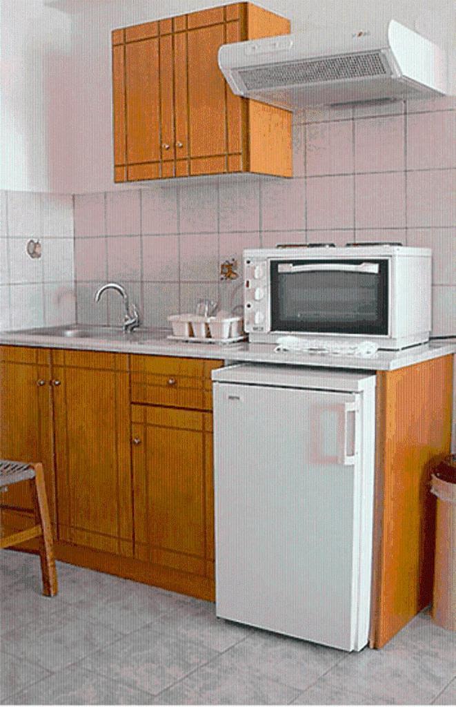 Blue Horizon Apartment Marathokampos Bagian luar foto