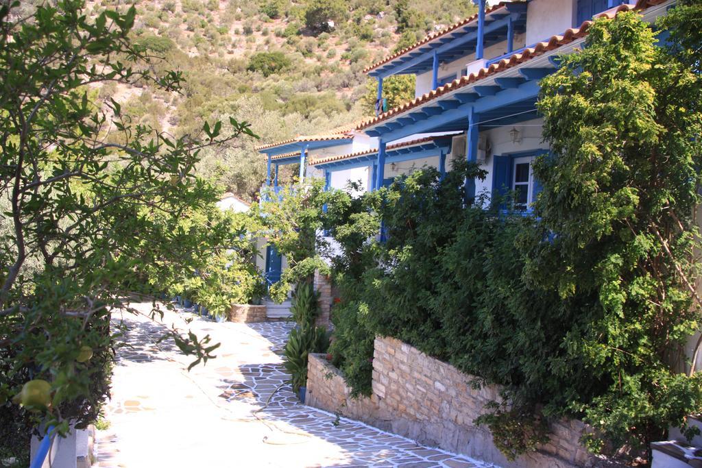Blue Horizon Apartment Marathokampos Bagian luar foto