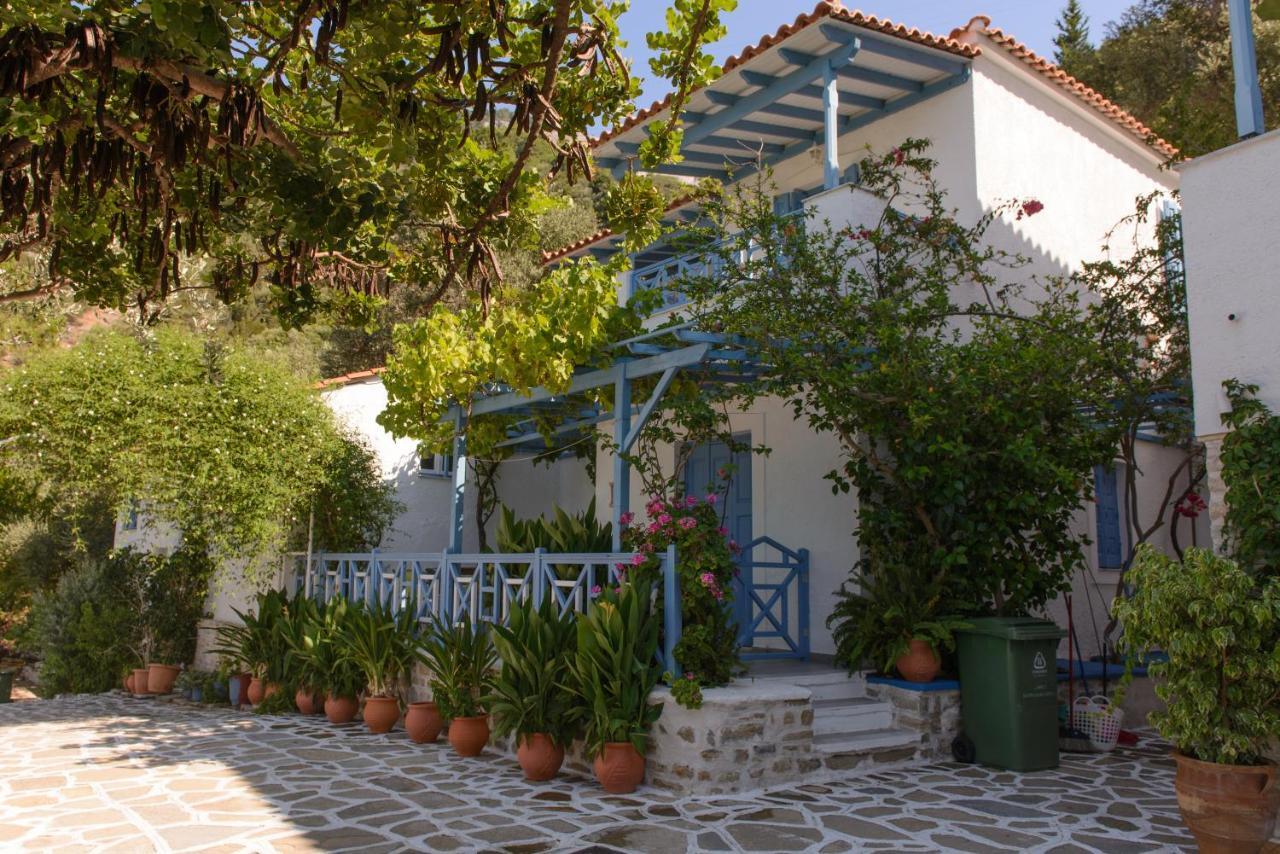 Blue Horizon Apartment Marathokampos Bagian luar foto